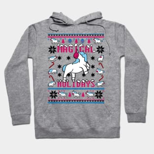 Funny Unicorn Lover Ugly Christmas Sweater Hoodie